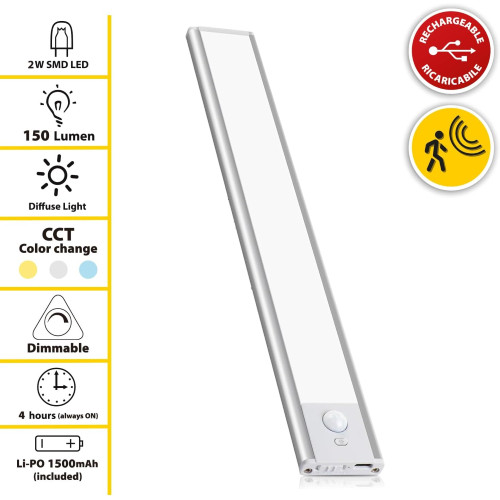 Plafoniera led 120cm - led, 18w