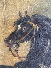 Antico dipinto olio - ad,