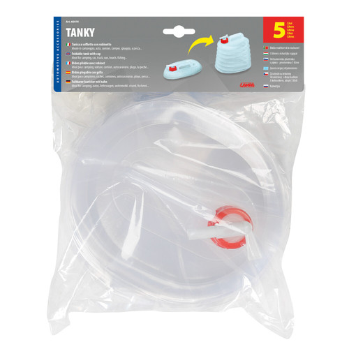 Tanica soffietto con - tanica, a