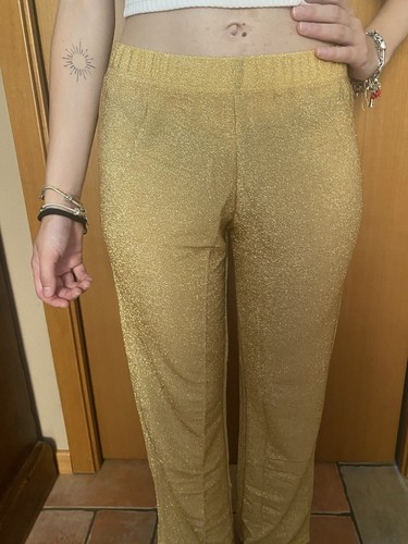 Calzedonia pantalone glitter - pantalone,