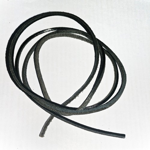 Lacci neri cuoio - 4,