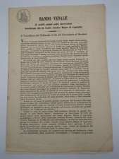 1872 Regno d'Italia Conte