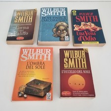 Lotto libri Wilbur Smith 5