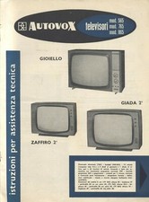 AUTOVOX televisori 565 765 865