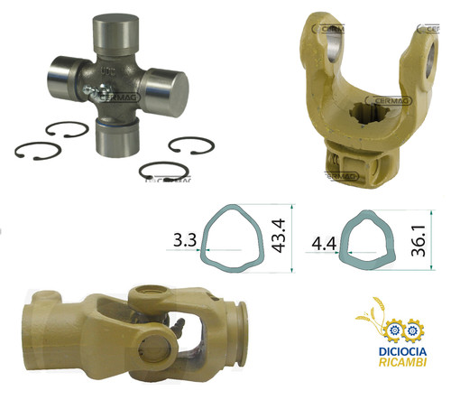 Crociera forcella snodo - forcella,