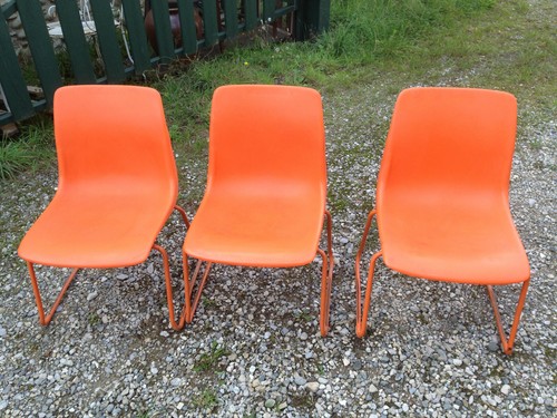 Lotto sedie plastica - lotto, 3