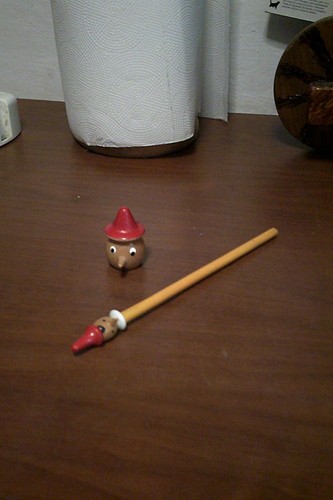 Pinocchio vintage legno - in,