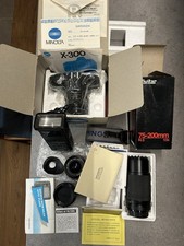 Set Fotografia Minolta Reflex