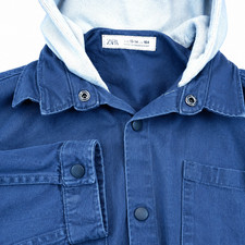 Cappotto camicia cotone Zara