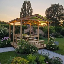 Pergola Legno a Capriata