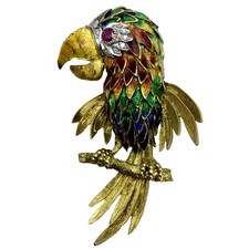 SPILLA SMALTATA ORO 750 MOLTO