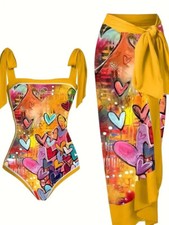 Costume vintage Graffiti con copricostume Anni 50' 60' - Sped. Incl.