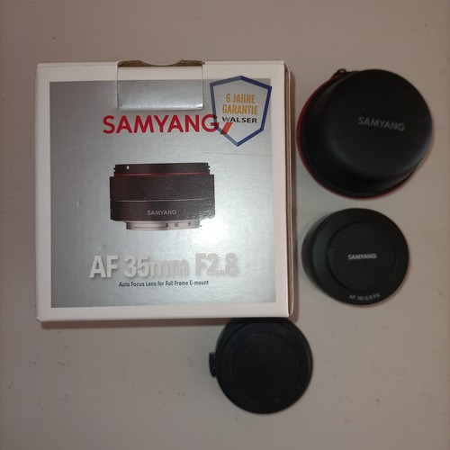 Samyang 35mm fe - f/2.8, +