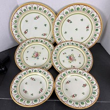 6pc deruta italian pottery - deruta,
