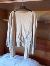 Giacca color champagne, laminata