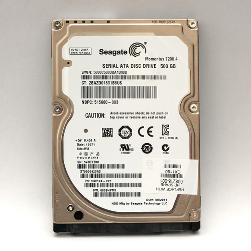 Seagate momentus st9500420as - seagate,