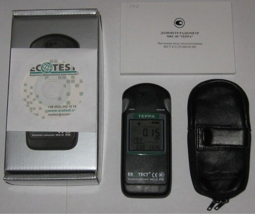 Dosimetro radiometro mks - dosimetro, mks-05