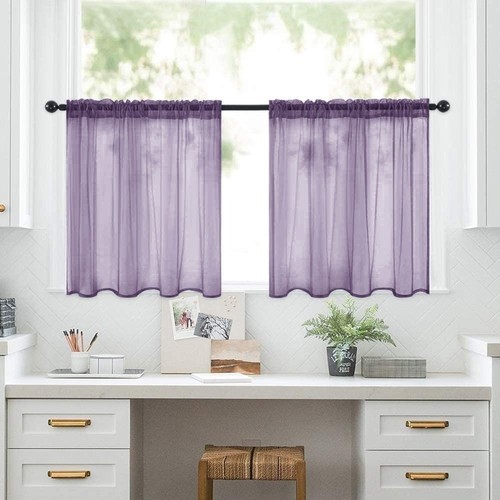 Tende valance tinta unita asta - valance,