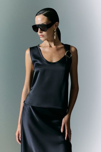 Top raso donna con - donna, anello