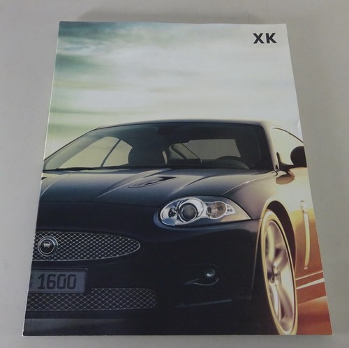 Brochure jaguar xk - brochure,