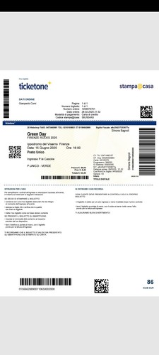 Biglietto concerto dc - concerto, ac/dc
