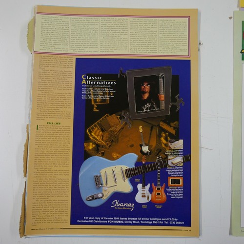 21x30cm magazine cutting - , 1995