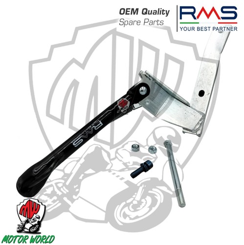 Cavalletto laterale rms nero - laterale,
