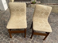 Due Sedie Saporiti Italia 1966 Ottimo La Struttura Ma Da Rifare Il Tessuto