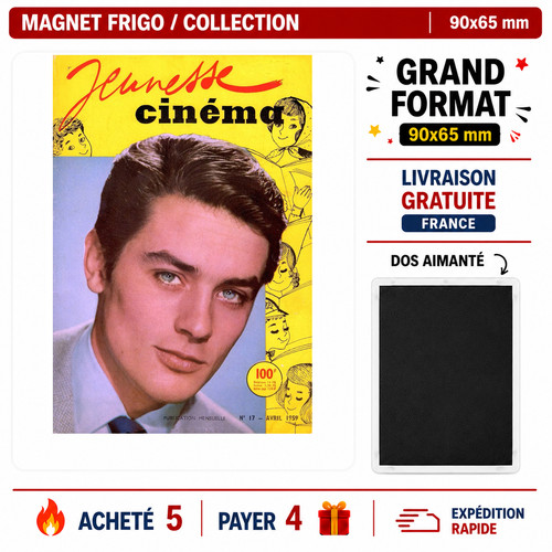 Magnet alain delon - magnet,