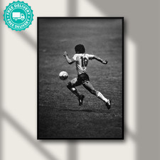 Poster Diego Maradona, arte da