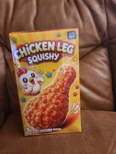 Jumbo chicken leg squishy - chicken,