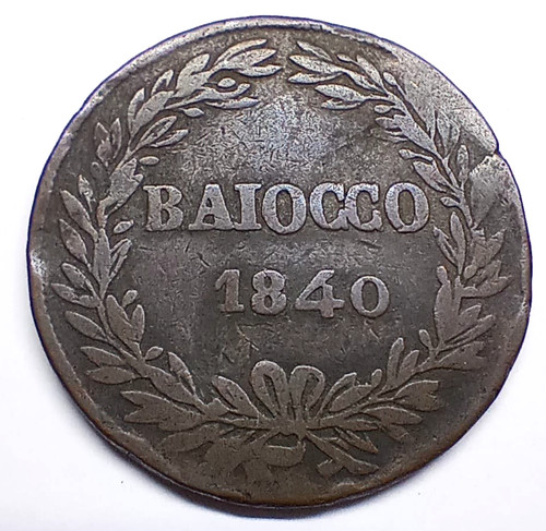 Gregorio xvi baiocco 1840 - gregorio,