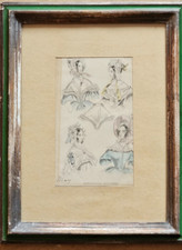 Quadro antica stampa incisione - antica,