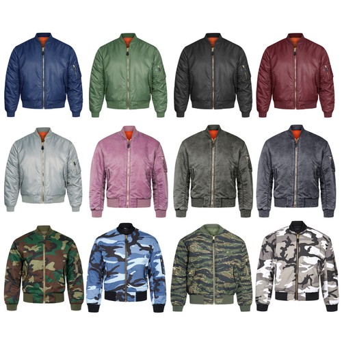 Giacca bomber ma1 pilota - bomber, di
