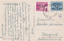 15430-OCCUPAZ. JUGOSLAVA ISTRIA E LITORALE SLOVENO 1948,AMM. ne MILITARE,ABBAZIA