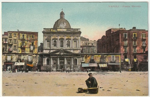 Napoli piazza mercato - -,