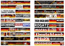 SUBBUTEO 20 ADESIVI/STICKERS " GERMANY SUPPORTERS TIFOSI " per TRANSENNA FENCE