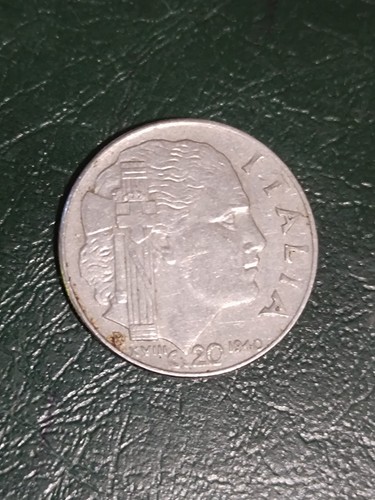 Moneta italia regno impero - italia,