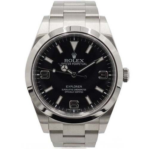 Rolex explorer 39mm steel - 39mm,