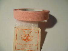 NASTRO FETTUCCIA PASSAFINO COTONE 10 MM 5 METRI COLOR ROSA CONFETTO 100% COTONE