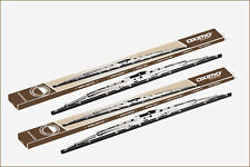 2 tergicristalli cromati OXIMO adatti per Saab 96 V4 anno 1968-1980