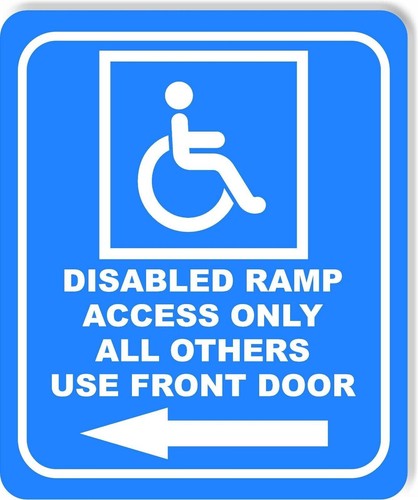 Rampa disabili accesso - , solo