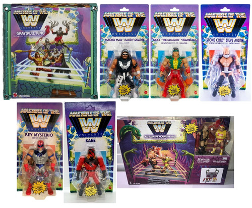 Wwe action figures master - figures,