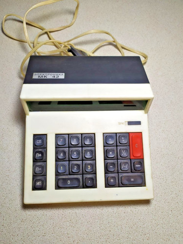 Calcolatrice elektronika 42 - calcolatrice,