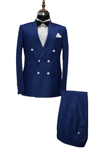 Uomo blu reale abiti - uomo,