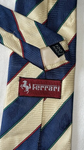 Cravatta ferrari 100 seta - cravatta,