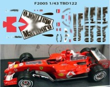 1/43 Decals  per FERRARI F1