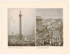 Quadro antico Nelson's Column