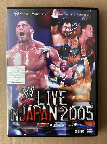 Wwe live japan 2005 dvd - japan,