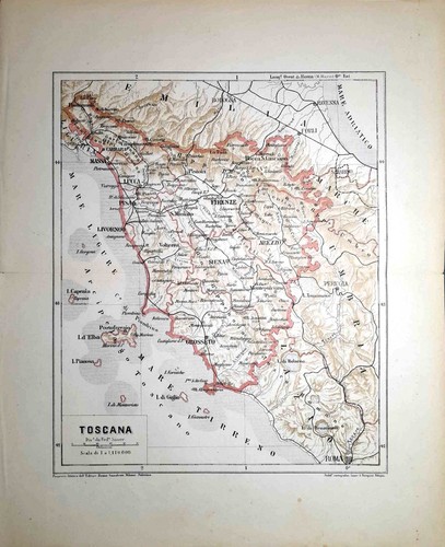 Carta geografica antica